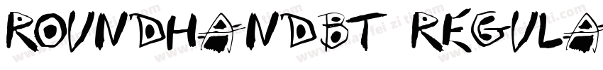 RoundhandBT Regula字体转换